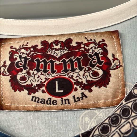 Amma Made In LA Tunic Top, Artsy Clothing Item, Size Large, No Flaws - Picture 3 of 3